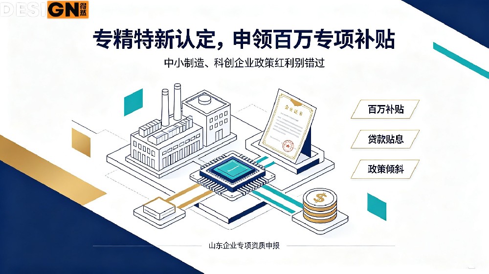 专精特新认定,申领百万专项补贴!山东中小制造与科创企业重点关注